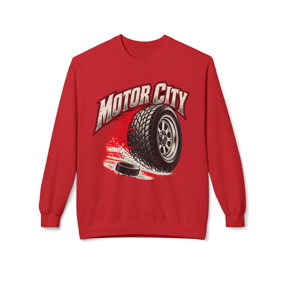 Detroit Motor City Racing Crewneck Sweatshirt