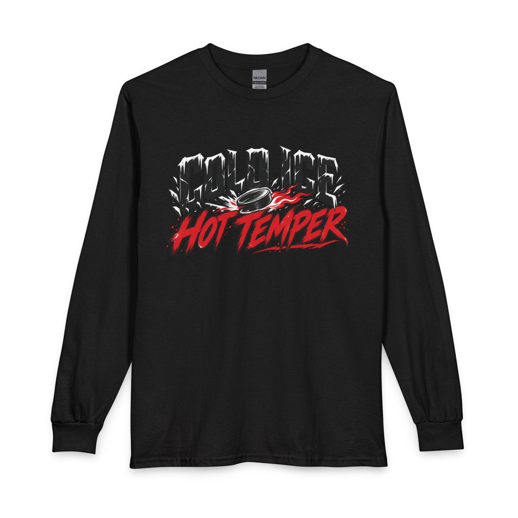 New Jersey Hot Temper Graphic Long Sleeve T-Shirt