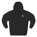 Concourse Minimal Logo Hoodie — Three-Panel Fleece Comfort