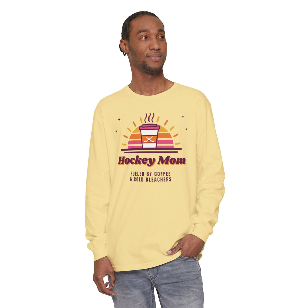Hockey Mom Long Sleeve Tee