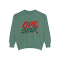 Minnesota Sweatshirt  "OPE, Just Gonna Score Real Quick" Casual Graphic Crewneck