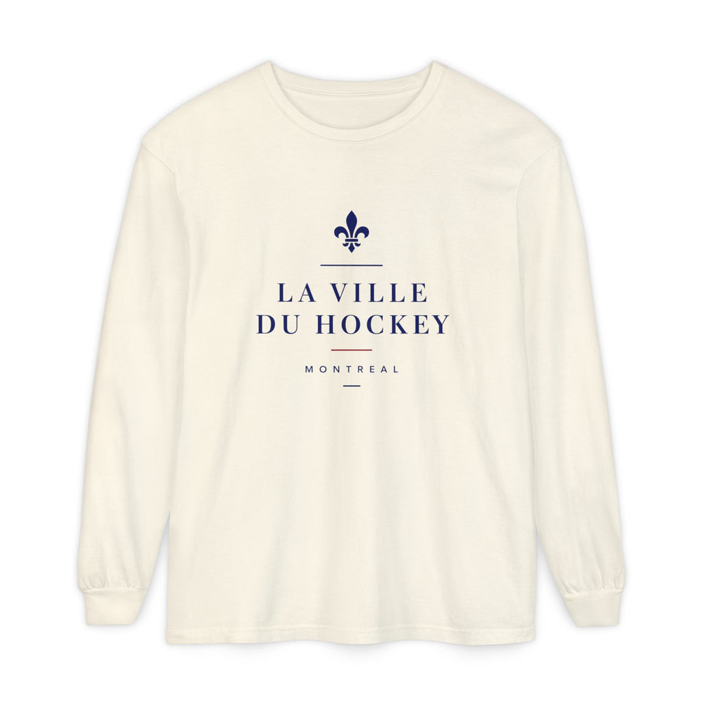 Montreal La Ville Du Hockey Montreal Long Sleeve T-Shirt