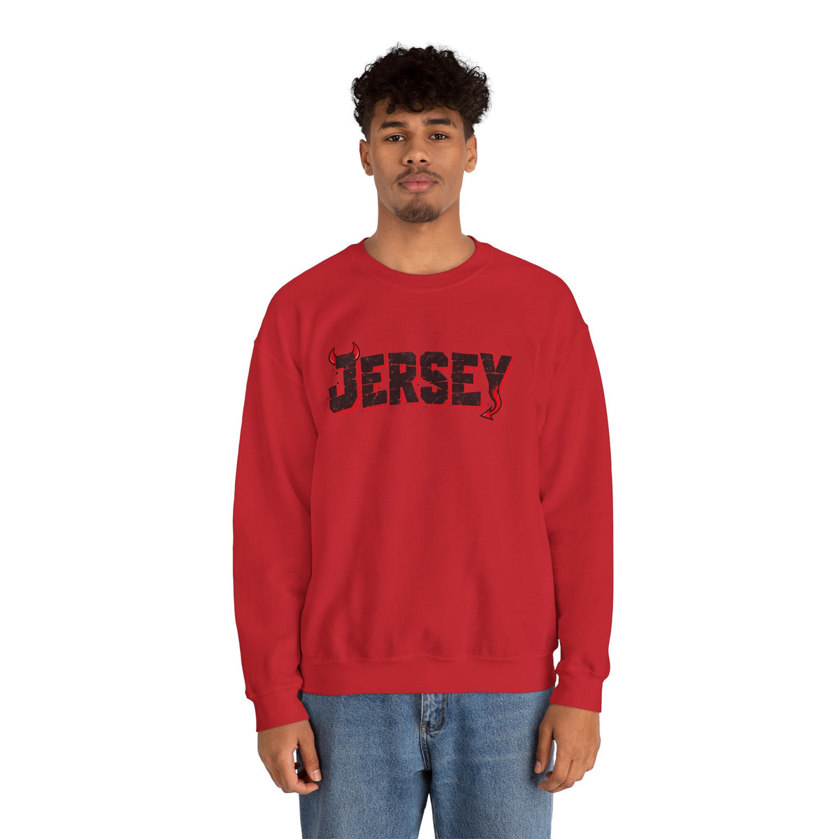 New Jersey Graphic Crewneck Sweatshirt