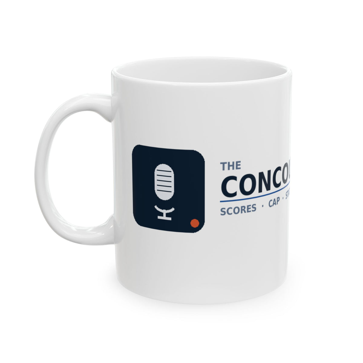 Concourse Podcast Logo Mug | Ceramic Coffee Tea Cup