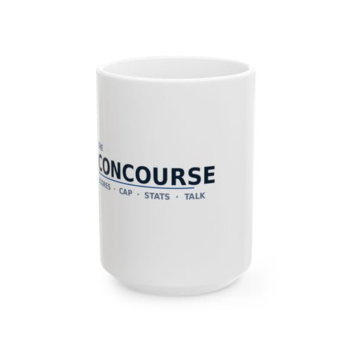 Concourse Podcast Logo Mug | Ceramic Coffee Tea Cup