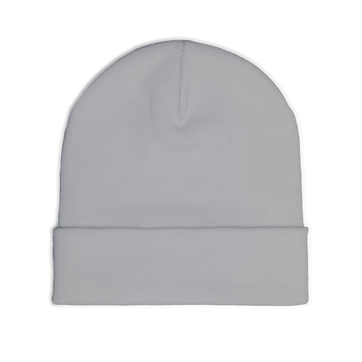 Concourse Embroidered Knit Beanie — Minimal Logo Cuffed Winter Hat