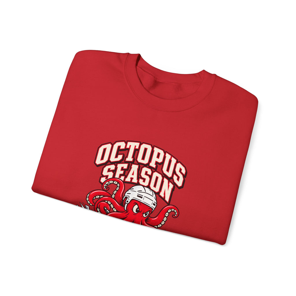 Detroit Octopus Season Crewneck Sweatshirt