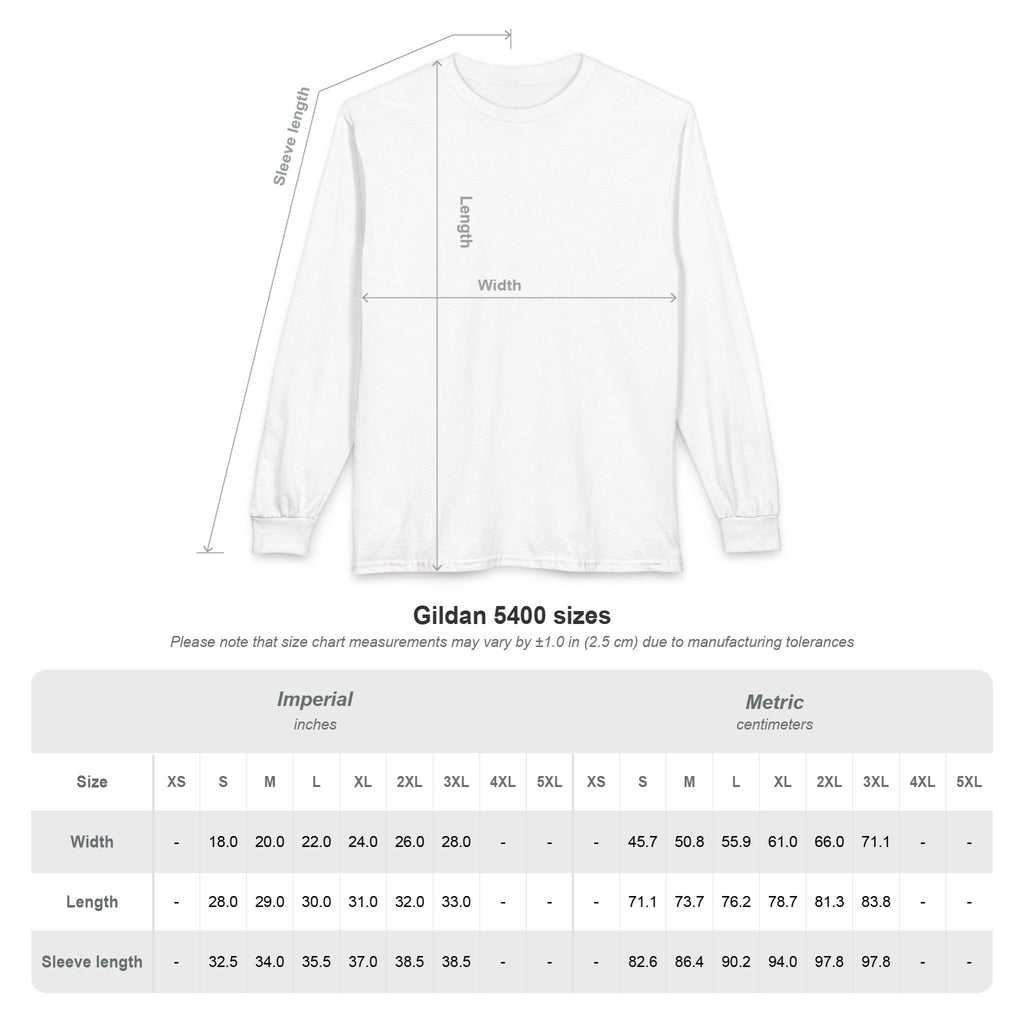 New Jersey Hot Temper Graphic Long Sleeve T-Shirt