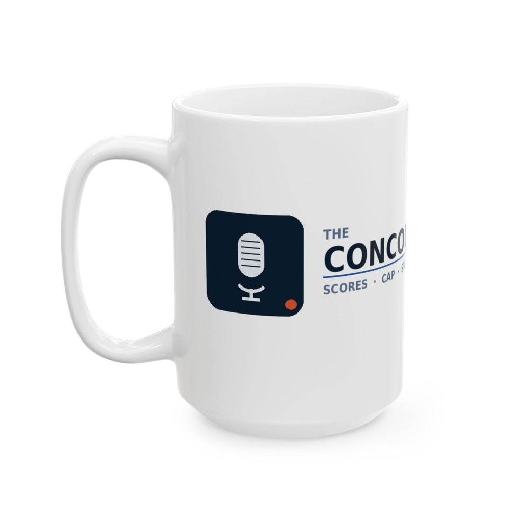 Concourse Podcast Logo Mug | Ceramic Coffee Tea Cup