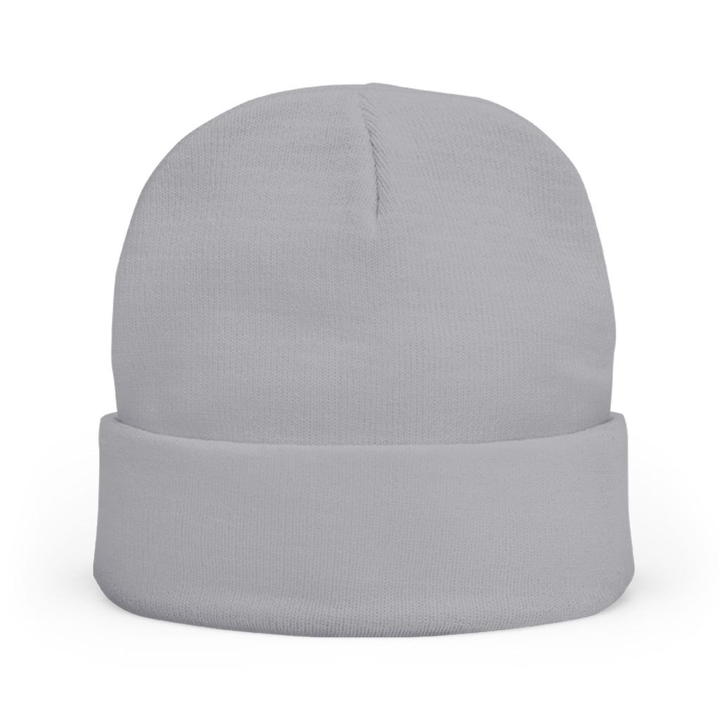 Concourse Embroidered Knit Beanie — Minimal Logo Cuffed Winter Hat